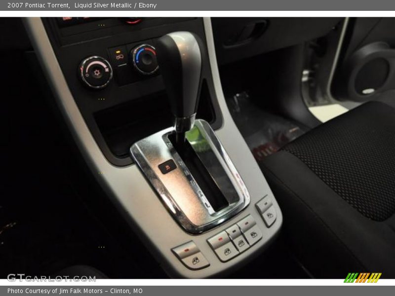 Liquid Silver Metallic / Ebony 2007 Pontiac Torrent