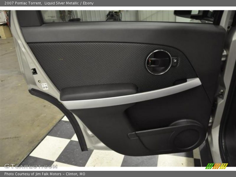 Liquid Silver Metallic / Ebony 2007 Pontiac Torrent
