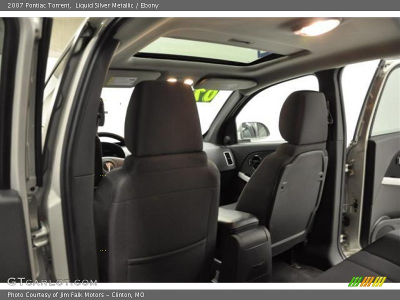 Liquid Silver Metallic / Ebony 2007 Pontiac Torrent