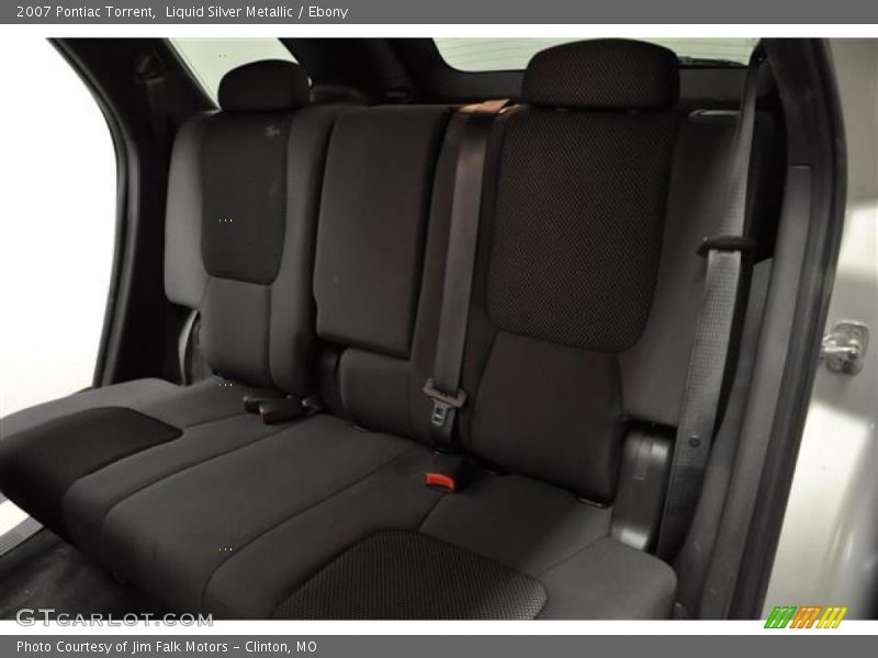 Liquid Silver Metallic / Ebony 2007 Pontiac Torrent