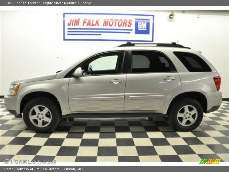 Liquid Silver Metallic / Ebony 2007 Pontiac Torrent