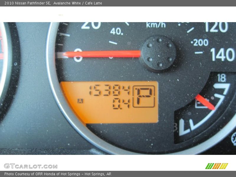 Avalanche White / Cafe Latte 2010 Nissan Pathfinder SE