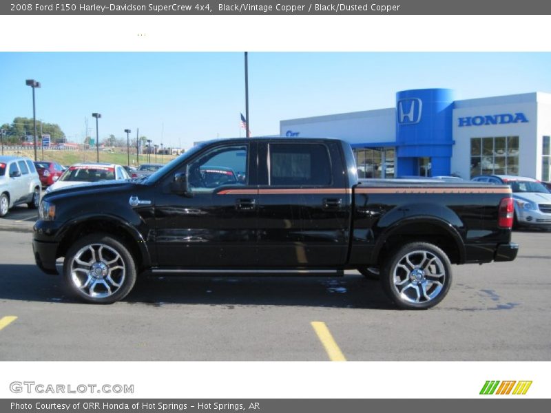 Black/Vintage Copper / Black/Dusted Copper 2008 Ford F150 Harley-Davidson SuperCrew 4x4