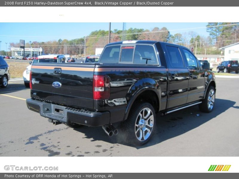 Black/Vintage Copper / Black/Dusted Copper 2008 Ford F150 Harley-Davidson SuperCrew 4x4