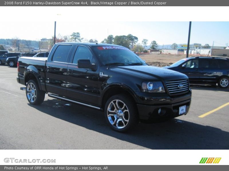  2008 F150 Harley-Davidson SuperCrew 4x4 Black/Vintage Copper