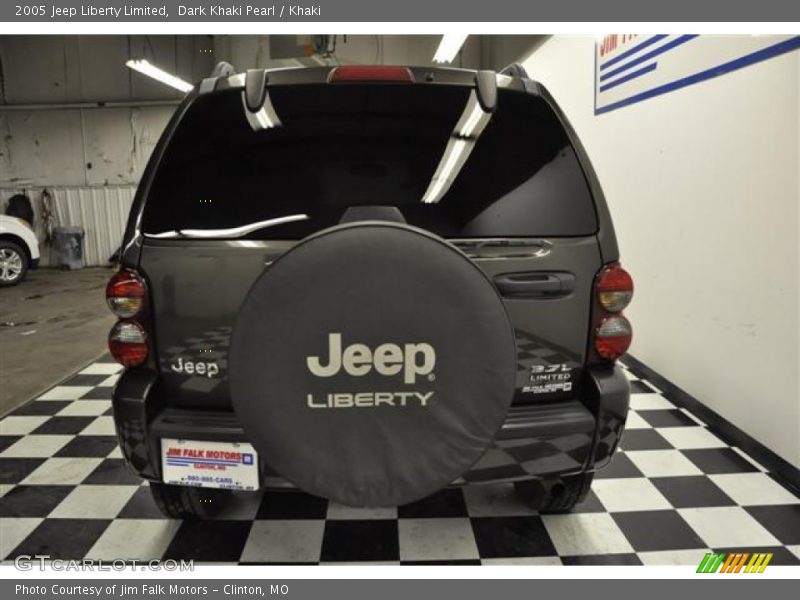 Dark Khaki Pearl / Khaki 2005 Jeep Liberty Limited