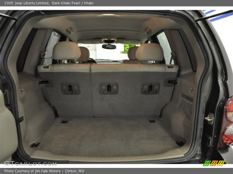 Dark Khaki Pearl / Khaki 2005 Jeep Liberty Limited