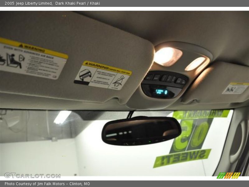 Dark Khaki Pearl / Khaki 2005 Jeep Liberty Limited