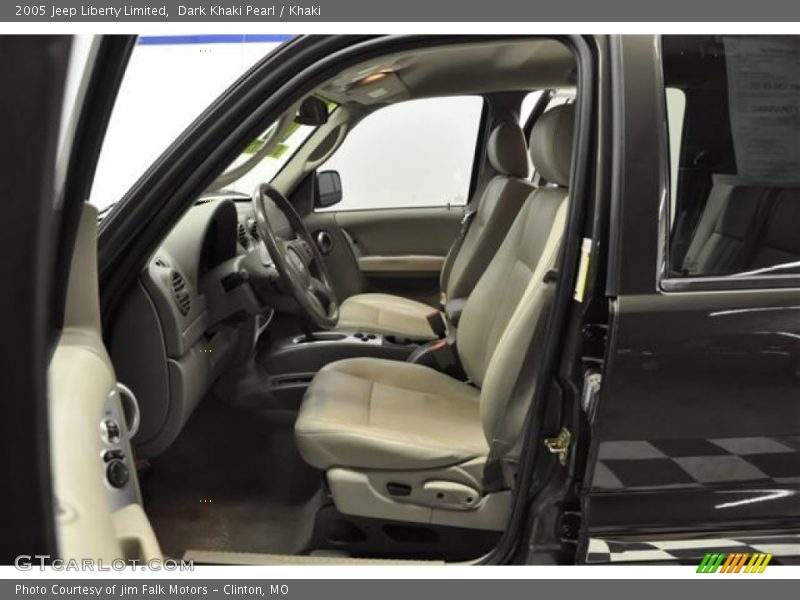 Dark Khaki Pearl / Khaki 2005 Jeep Liberty Limited