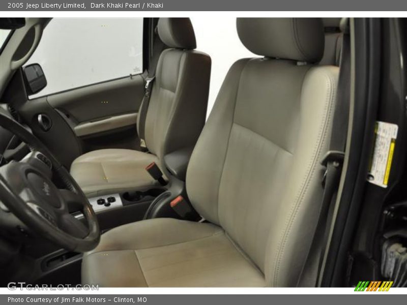 Dark Khaki Pearl / Khaki 2005 Jeep Liberty Limited