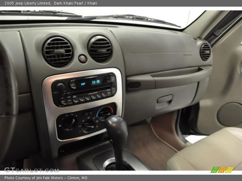 Dark Khaki Pearl / Khaki 2005 Jeep Liberty Limited