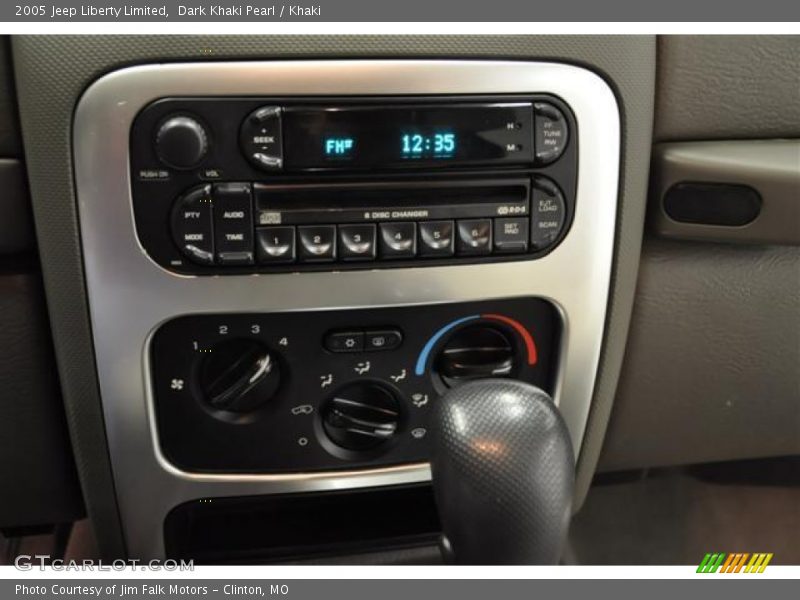 Dark Khaki Pearl / Khaki 2005 Jeep Liberty Limited