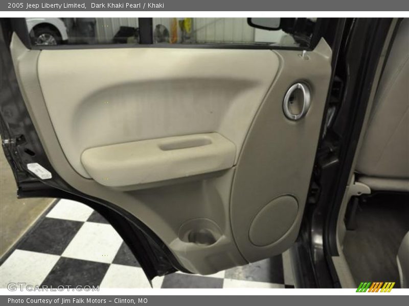 Dark Khaki Pearl / Khaki 2005 Jeep Liberty Limited