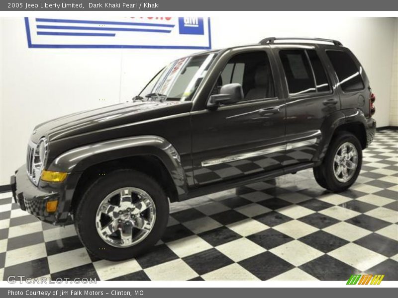Dark Khaki Pearl / Khaki 2005 Jeep Liberty Limited