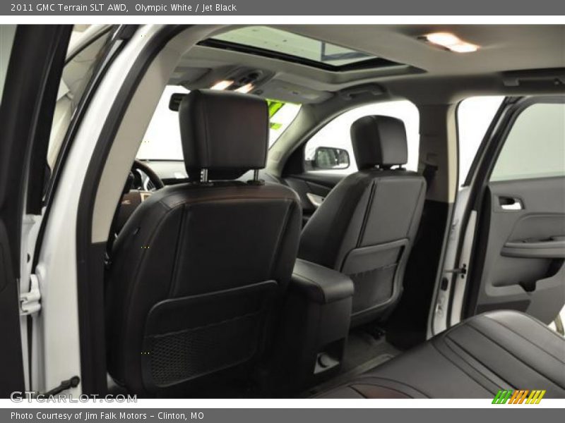 Olympic White / Jet Black 2011 GMC Terrain SLT AWD