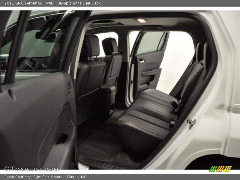 Olympic White / Jet Black 2011 GMC Terrain SLT AWD