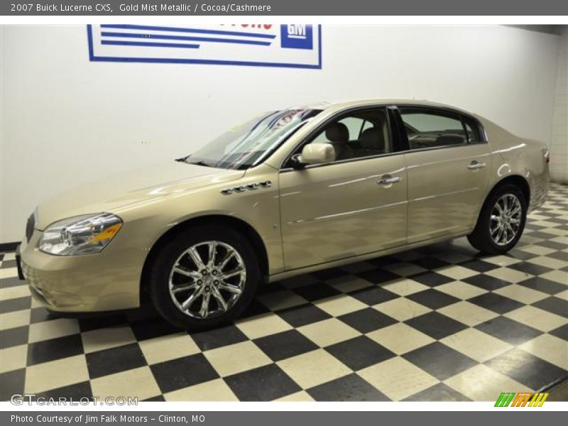 Gold Mist Metallic / Cocoa/Cashmere 2007 Buick Lucerne CXS
