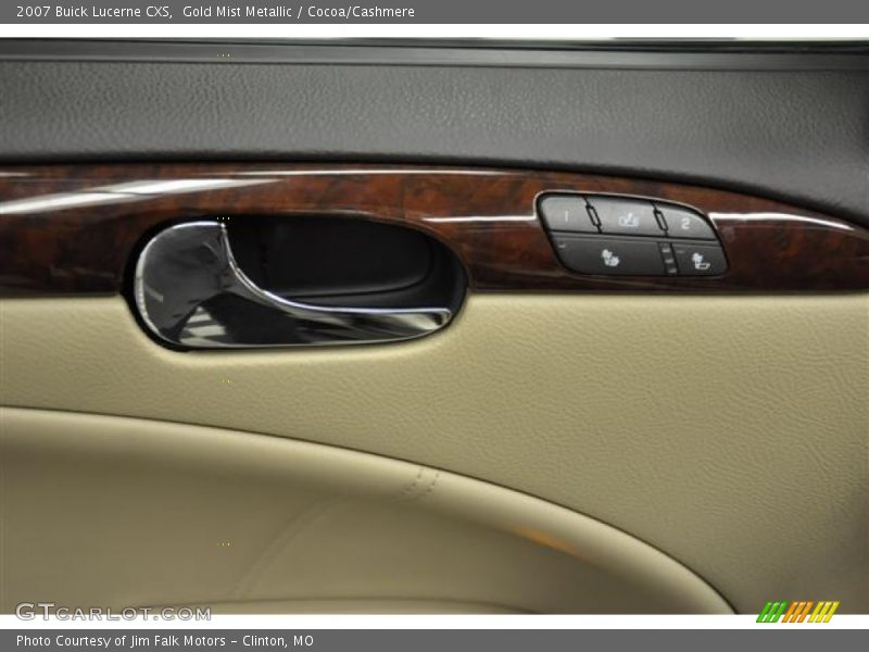 Gold Mist Metallic / Cocoa/Cashmere 2007 Buick Lucerne CXS