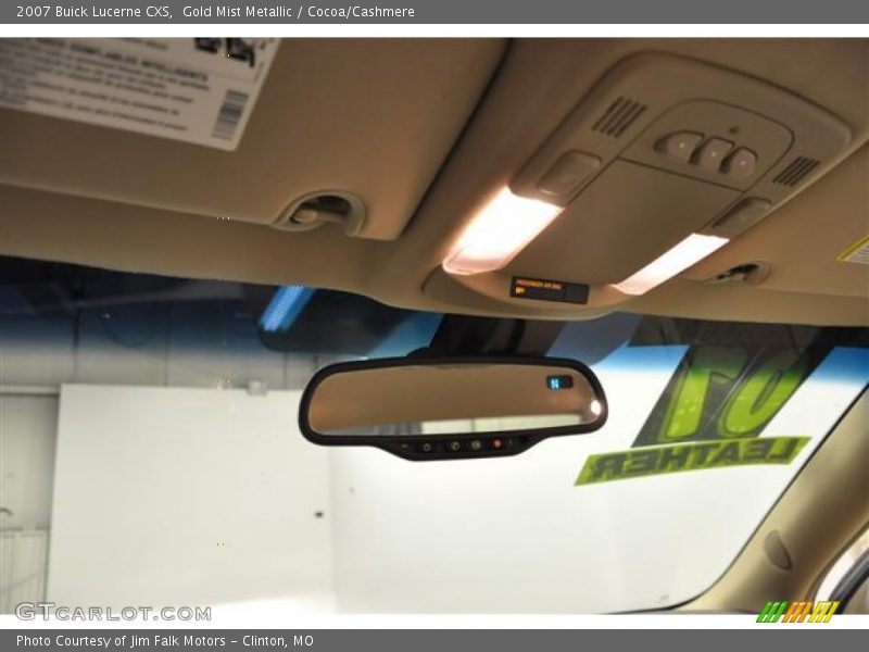 Gold Mist Metallic / Cocoa/Cashmere 2007 Buick Lucerne CXS