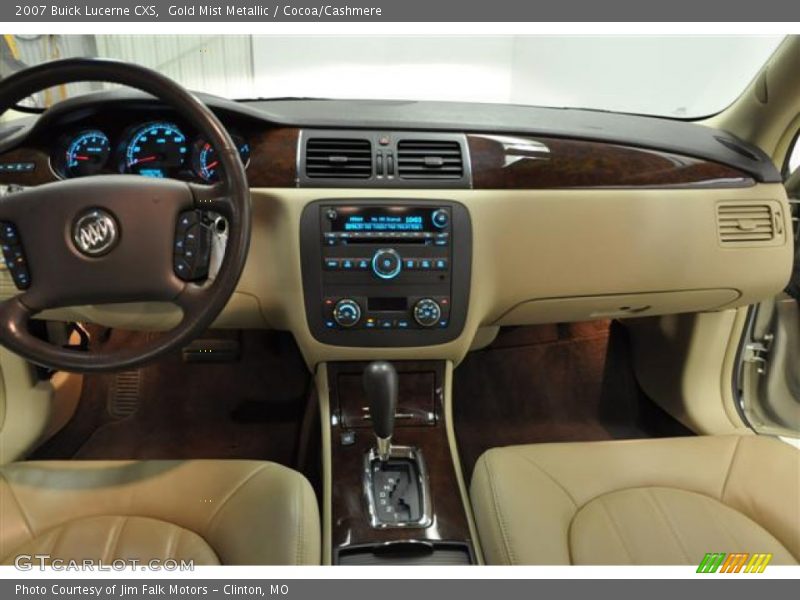 Gold Mist Metallic / Cocoa/Cashmere 2007 Buick Lucerne CXS