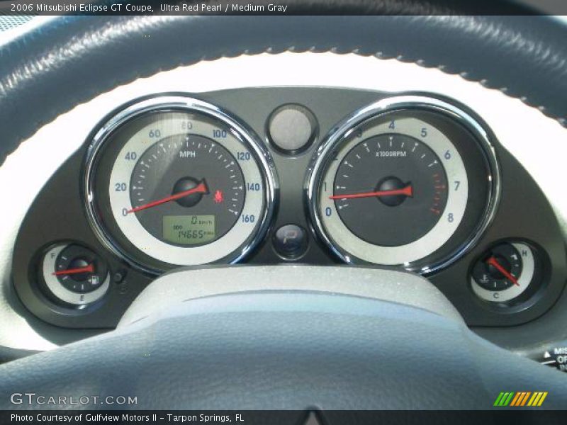 Ultra Red Pearl / Medium Gray 2006 Mitsubishi Eclipse GT Coupe