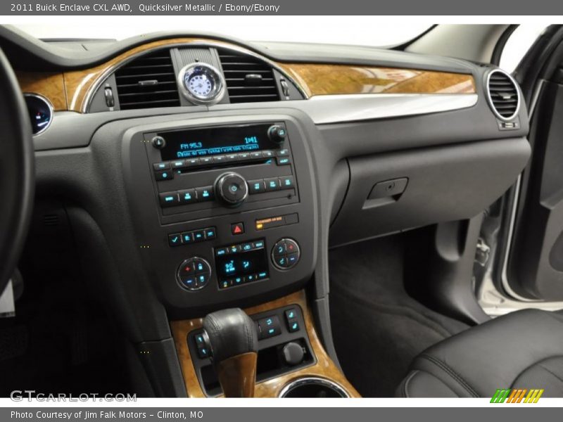 Quicksilver Metallic / Ebony/Ebony 2011 Buick Enclave CXL AWD