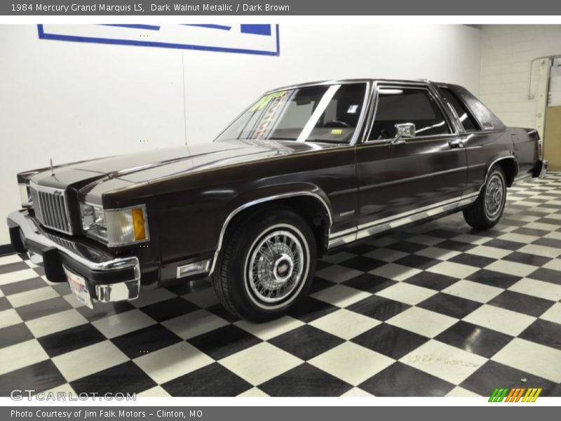 Dark Walnut Metallic / Dark Brown 1984 Mercury Grand Marquis LS