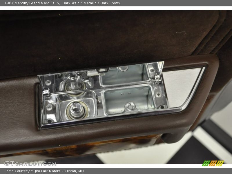 Dark Walnut Metallic / Dark Brown 1984 Mercury Grand Marquis LS