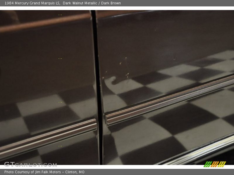 Dark Walnut Metallic / Dark Brown 1984 Mercury Grand Marquis LS