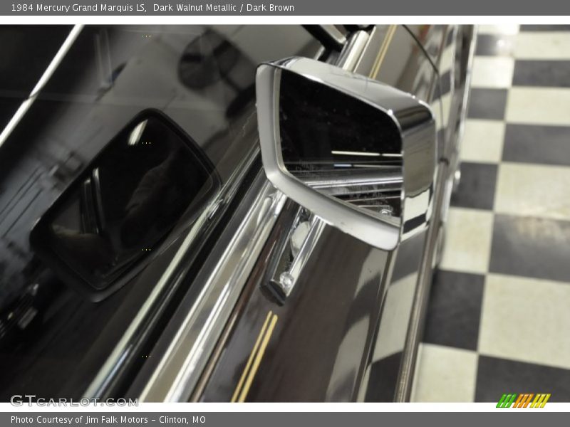 Dark Walnut Metallic / Dark Brown 1984 Mercury Grand Marquis LS