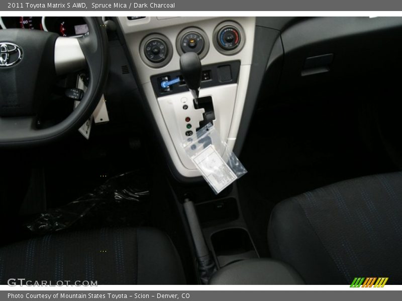 Spruce Mica / Dark Charcoal 2011 Toyota Matrix S AWD