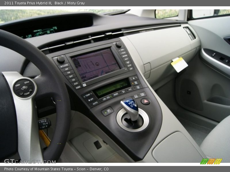 Black / Misty Gray 2011 Toyota Prius Hybrid III