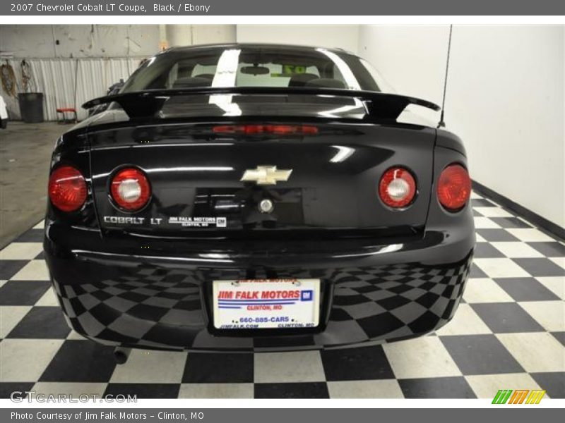Black / Ebony 2007 Chevrolet Cobalt LT Coupe