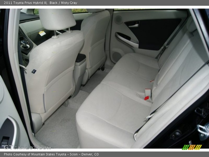 Black / Misty Gray 2011 Toyota Prius Hybrid III
