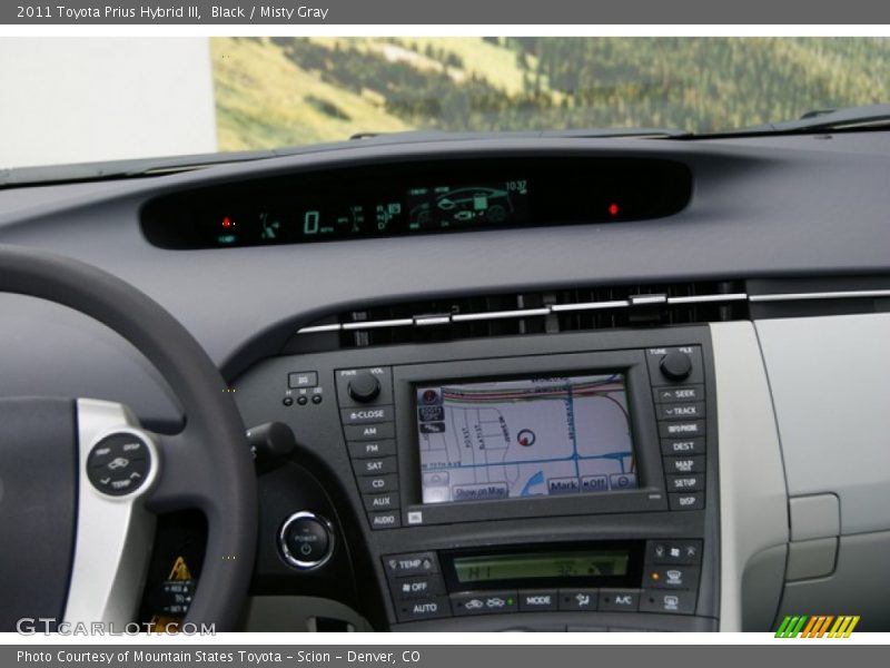 Black / Misty Gray 2011 Toyota Prius Hybrid III