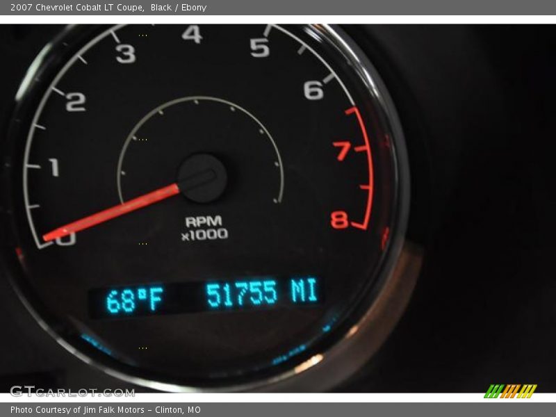 Black / Ebony 2007 Chevrolet Cobalt LT Coupe