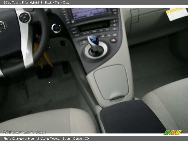 Black / Misty Gray 2011 Toyota Prius Hybrid III