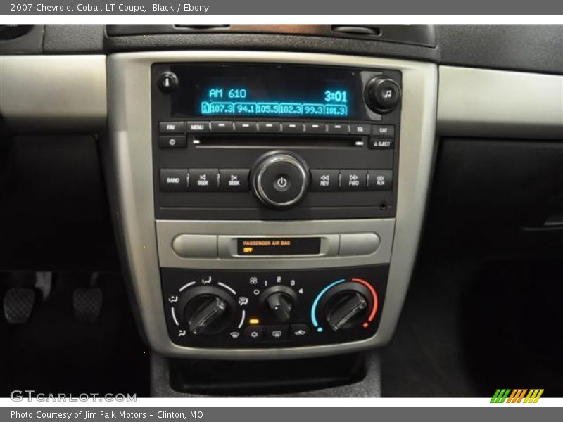 Black / Ebony 2007 Chevrolet Cobalt LT Coupe
