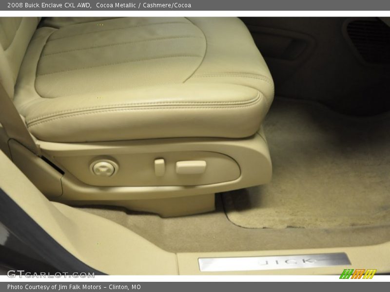 Cocoa Metallic / Cashmere/Cocoa 2008 Buick Enclave CXL AWD