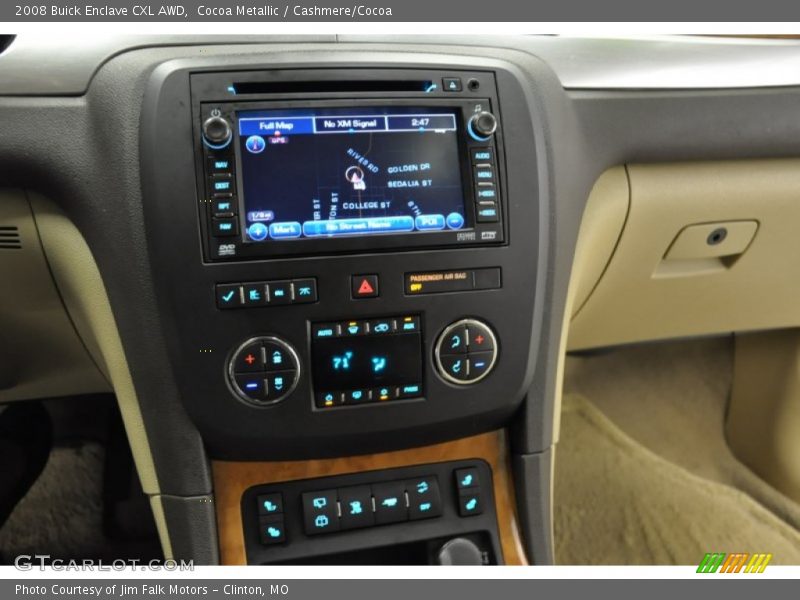 Cocoa Metallic / Cashmere/Cocoa 2008 Buick Enclave CXL AWD