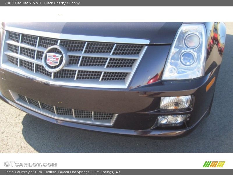Black Cherry / Ebony 2008 Cadillac STS V8