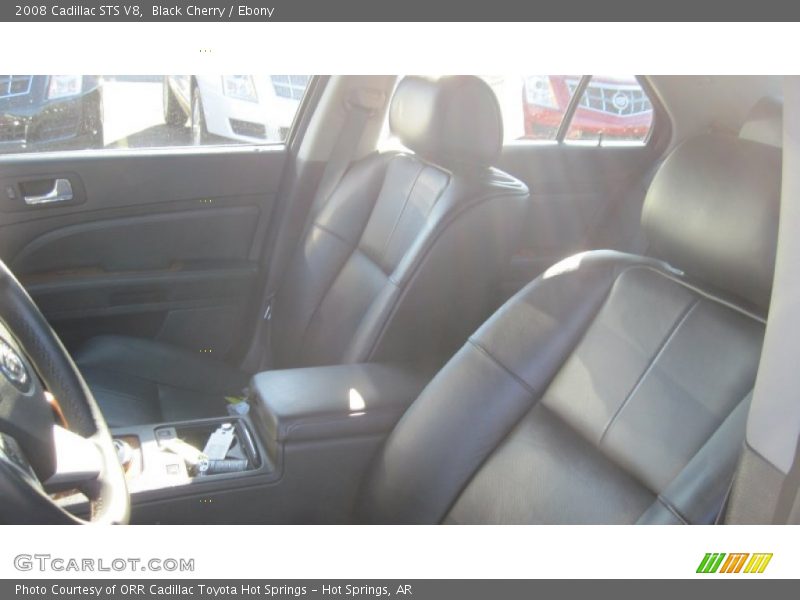 Black Cherry / Ebony 2008 Cadillac STS V8