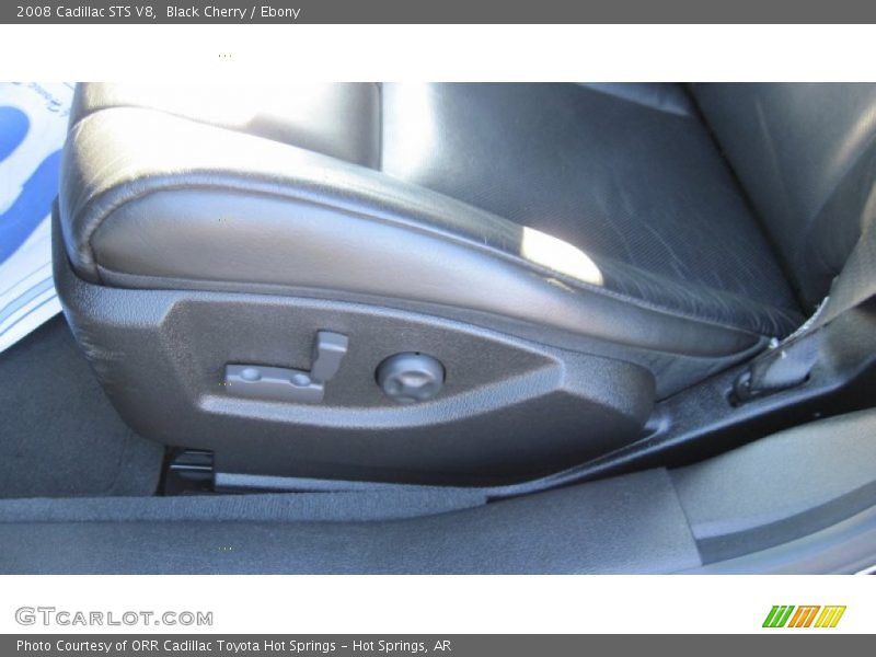 Black Cherry / Ebony 2008 Cadillac STS V8