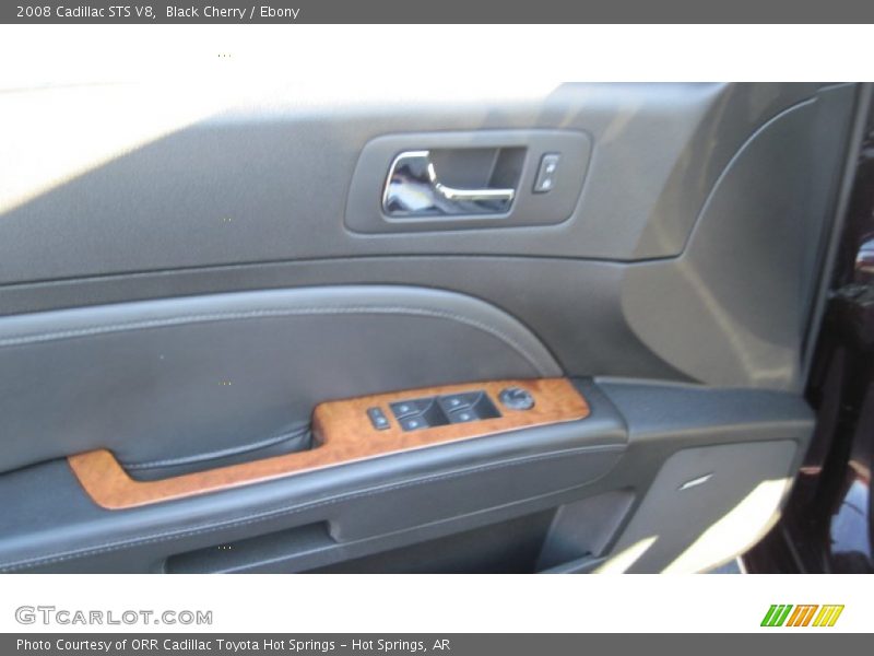 Black Cherry / Ebony 2008 Cadillac STS V8