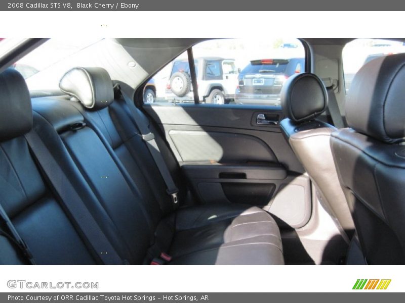 Black Cherry / Ebony 2008 Cadillac STS V8