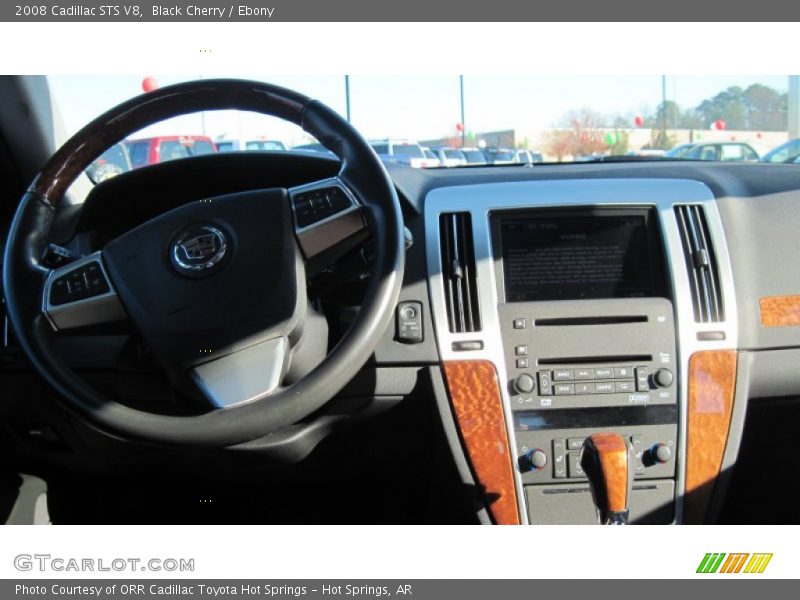 Black Cherry / Ebony 2008 Cadillac STS V8