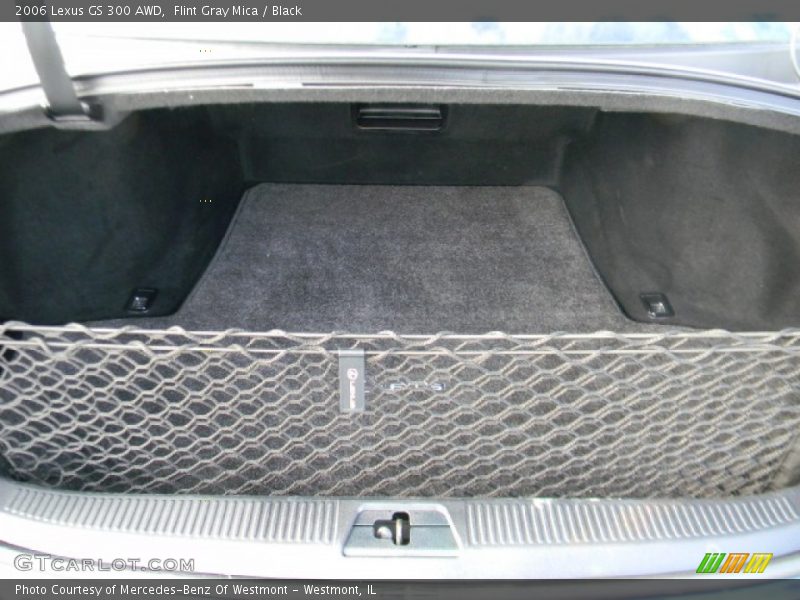 Flint Gray Mica / Black 2006 Lexus GS 300 AWD