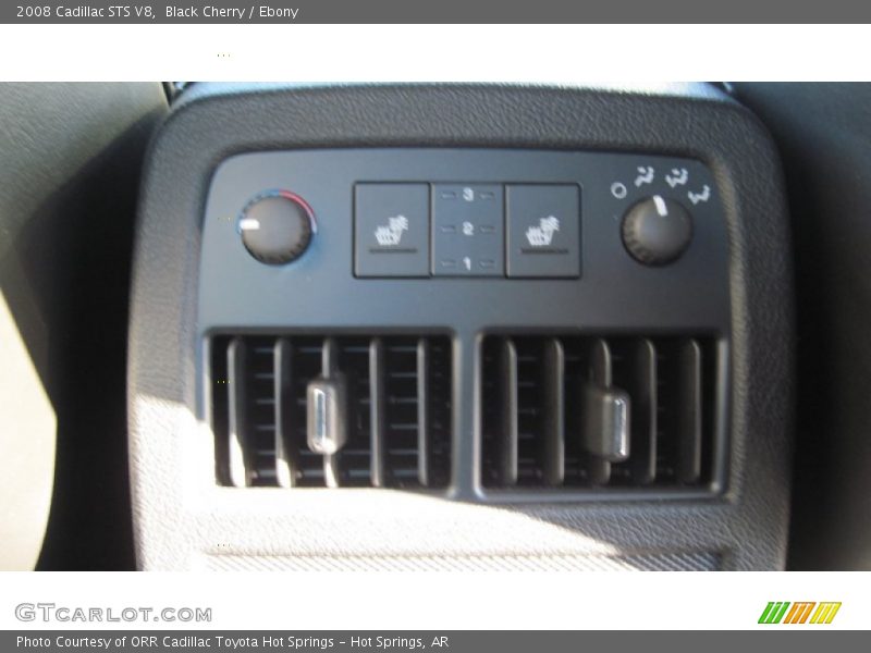 Black Cherry / Ebony 2008 Cadillac STS V8
