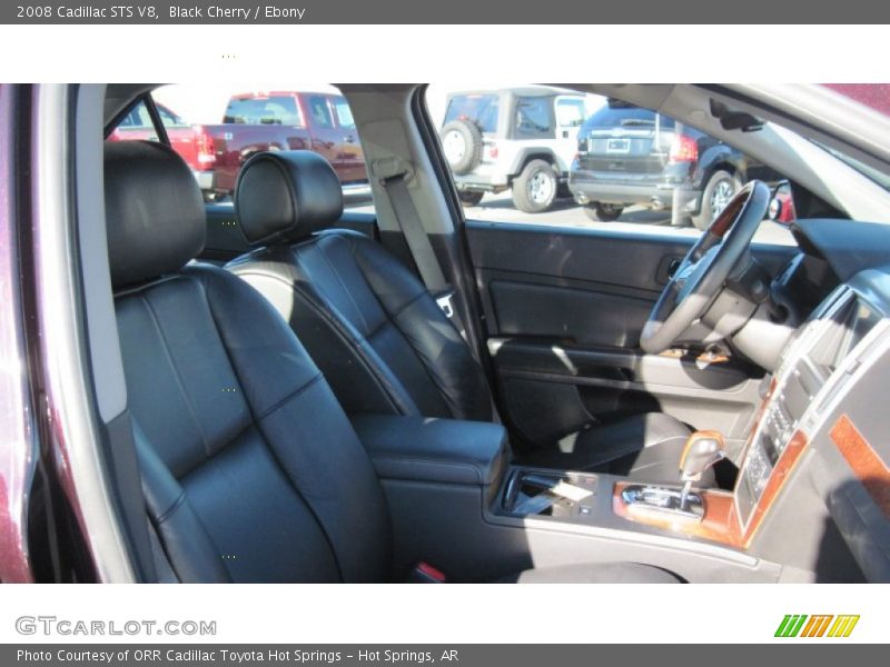 Black Cherry / Ebony 2008 Cadillac STS V8