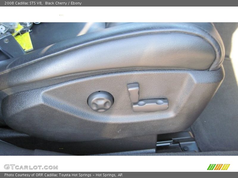 Black Cherry / Ebony 2008 Cadillac STS V8